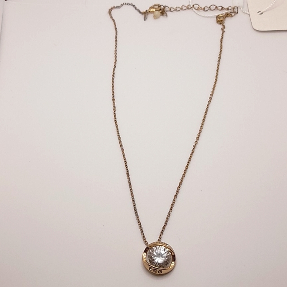 WOMENS DIAMOND PENDENT NECKLACE